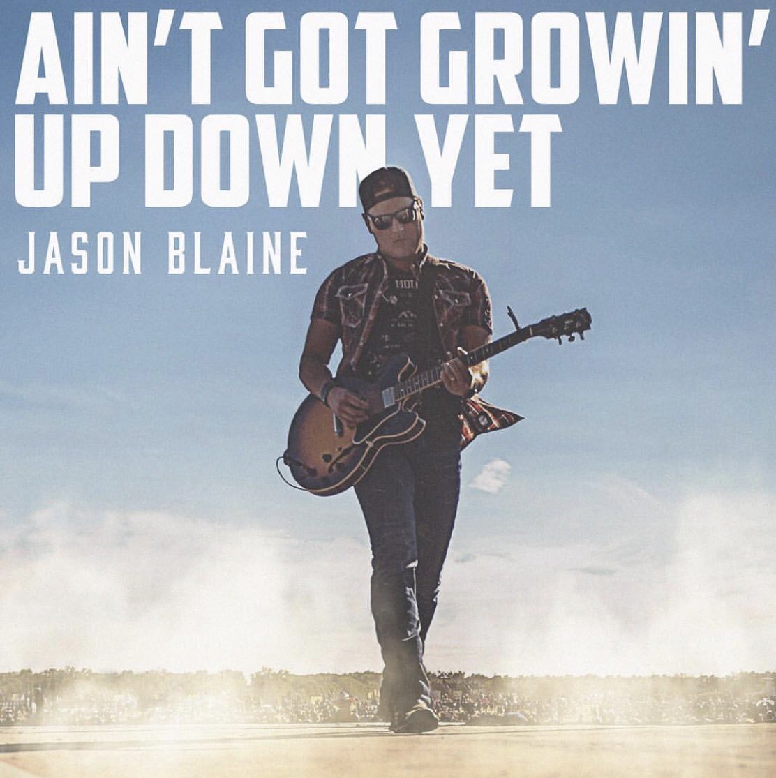 My buddy Jason Blaine released a new song to radio today that we wrote with our friend Brett Beavers.  Never has a title been a better fit for its writers.  Call and request it today! #aintgotgrowinupdownyet <a href="/jasonblaine/">JASON BLAINE</a> #brettbeavers <a href="/WaxRecords/">Wax Records</a>