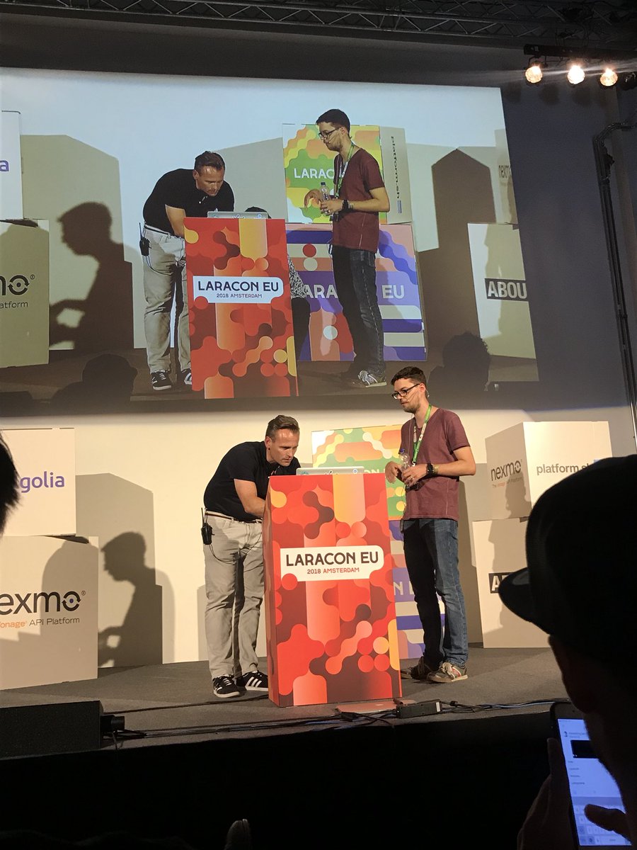 juliakoroliuk's tweet image. How many engineers we need to start #LaravelNova presentation? 😂 #LaraconEU