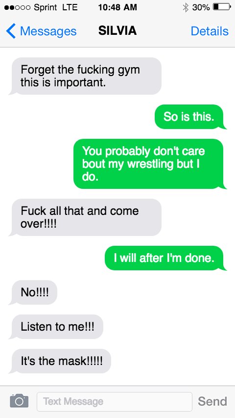 LostConversati1's tweet photo. #lost_conversations #lostconversations #lucha #wrestling #possession #horrorstories #scarystories #horror #scary https://t.co/rxXbZ63DEO