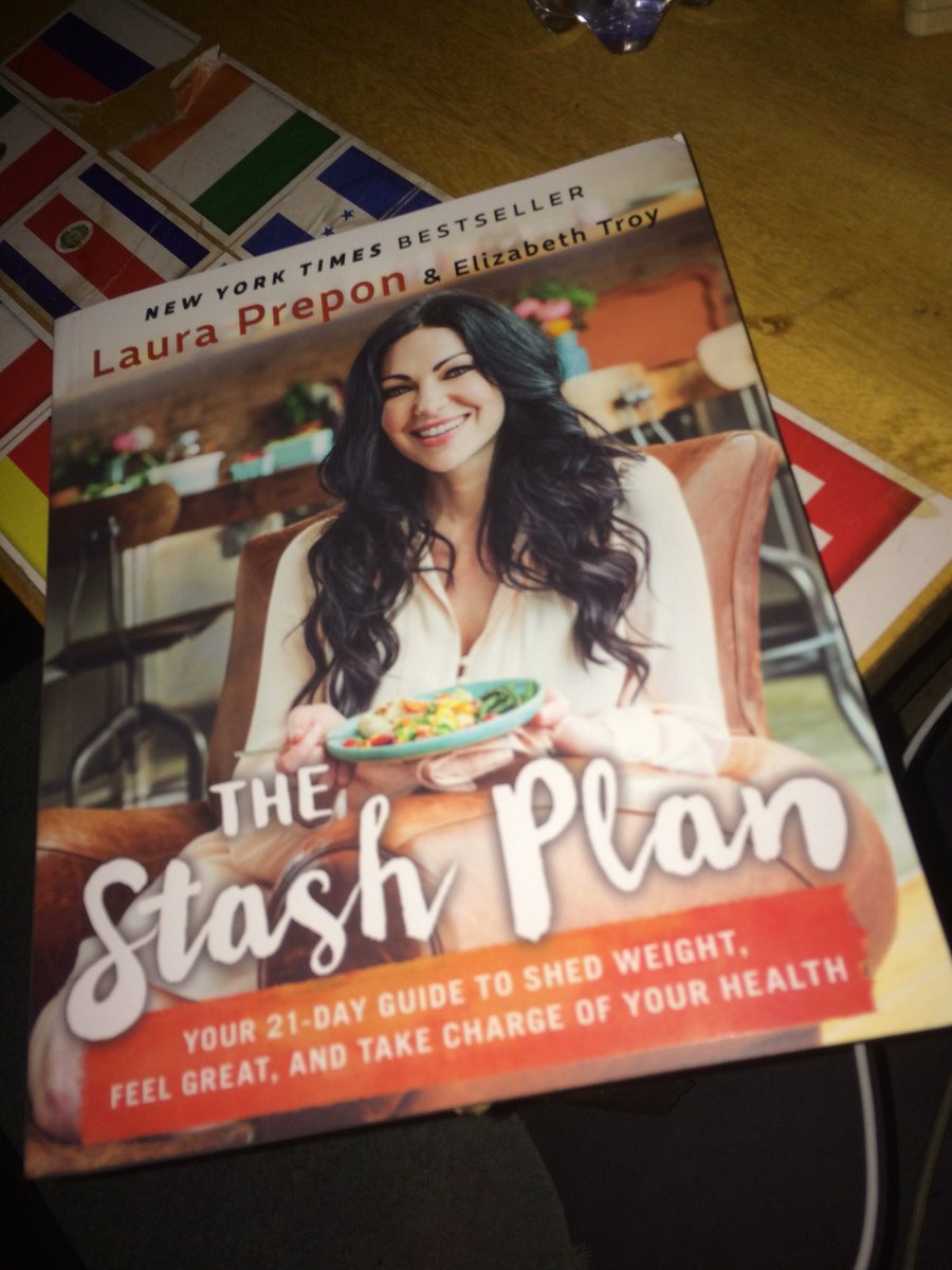 After 22 years feeling bad about myself and my body I’m ready to to feel great @LauraPrepon #TheStashPlan