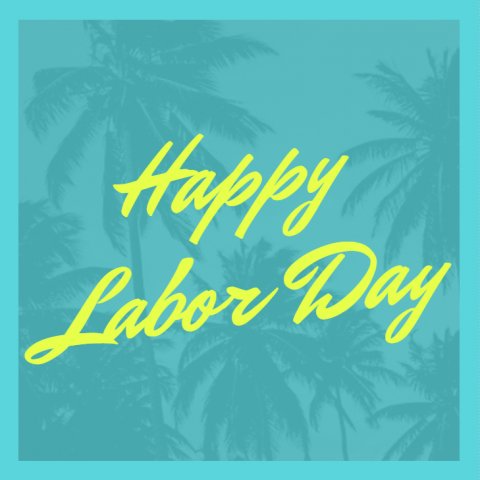 We hope you enjoy your three-day weekend!