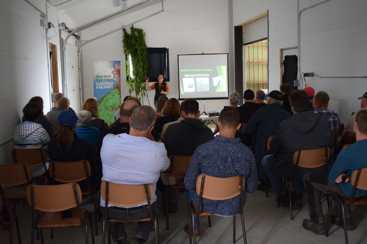 Thanks for making our field &amp; industry day a success!
<a href="/UniSeeds/">UniSeeds Inc</a> <a href="/SeCanPhil/">Phil Bailey</a> <a href="/XiteBio_Ag/">XiteBio Technologies</a> <a href="/SeedInnovation/">Seed Innovation Comany</a> <a href="/NACHURS/">NACHURS</a> <a href="/BFarmsupply/">BD&S_FarmSupply</a> <a href="/AgriTrend/">AGRI-TREND</a> <a href="/FarmForest/">James Coupland</a> <a href="/Agricorp/">Agricorp</a>
<a href="/VictoryHempFood/">Victory Hemp Foods</a> @CBOTinfo <a href="/CountyOfRenfrew/">Renfrew County EcDev</a> @OMAFRA <a href="/CollegeLaCite/">LA CITÉ</a> <a href="/VWorkSafe/">Valley WorkSafe</a> @BurnstownFarms #ontag #hemp #innovation