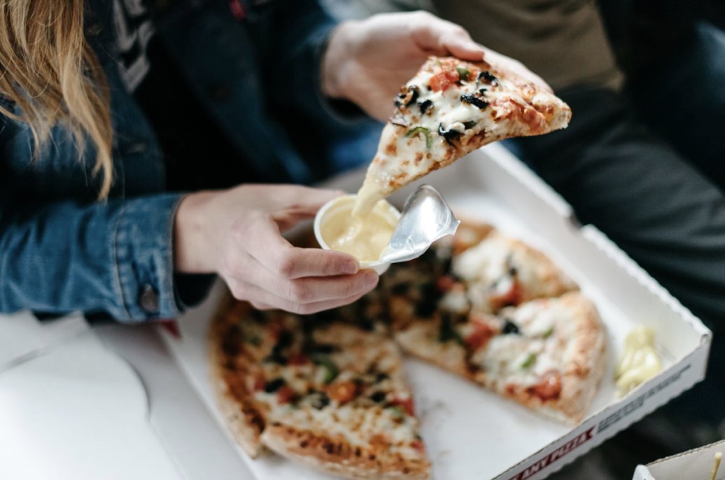 There's no better feeling in the whole world than a warm pizza box on your lap.