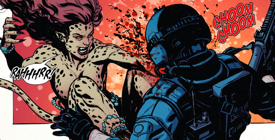 "Let the blood flow."