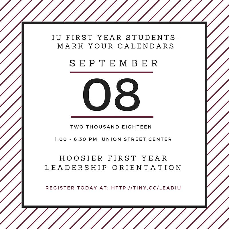 Want an opportunity to make friends, learn about leadership &amp; have free food? Register today! 👍