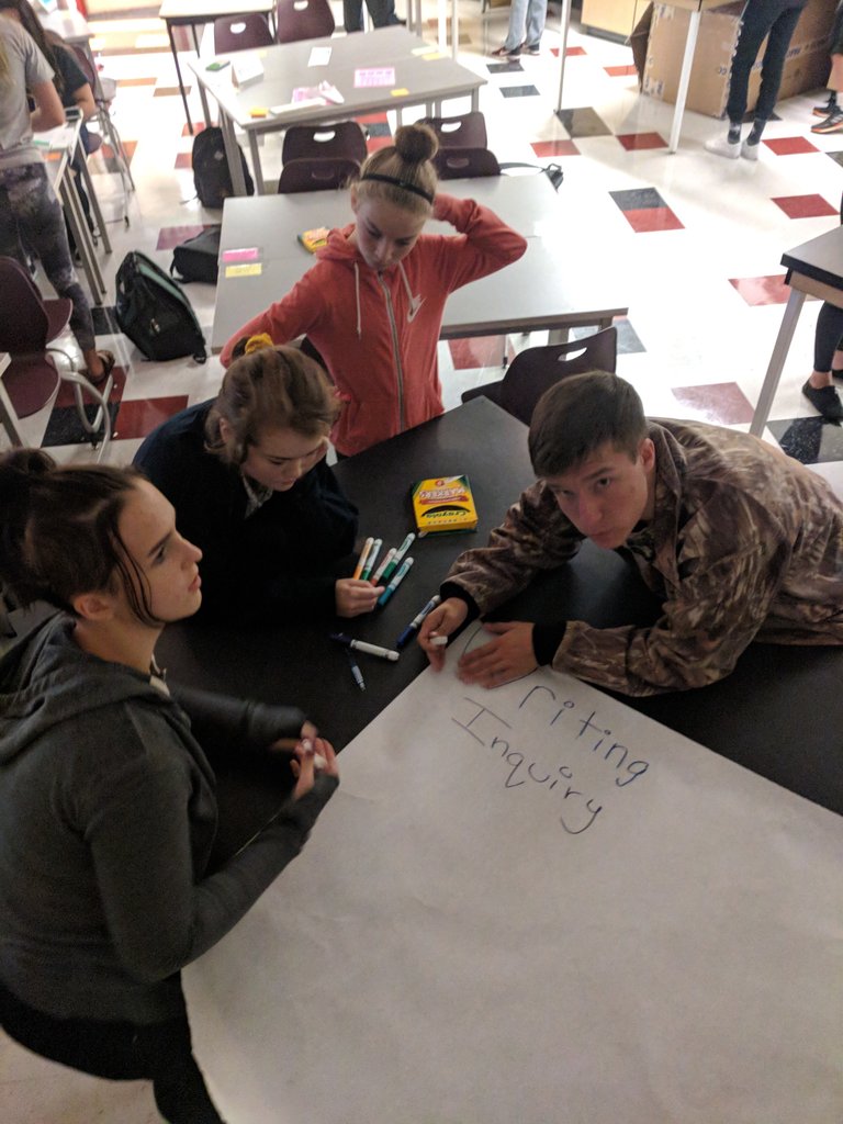 jgreen_science's tweet photo. Freshman AVID rocking WICOR! #MountSiFC #WICORize #ThisIsAVID #MountSiAVID https://t.co/1Aw3mP828O