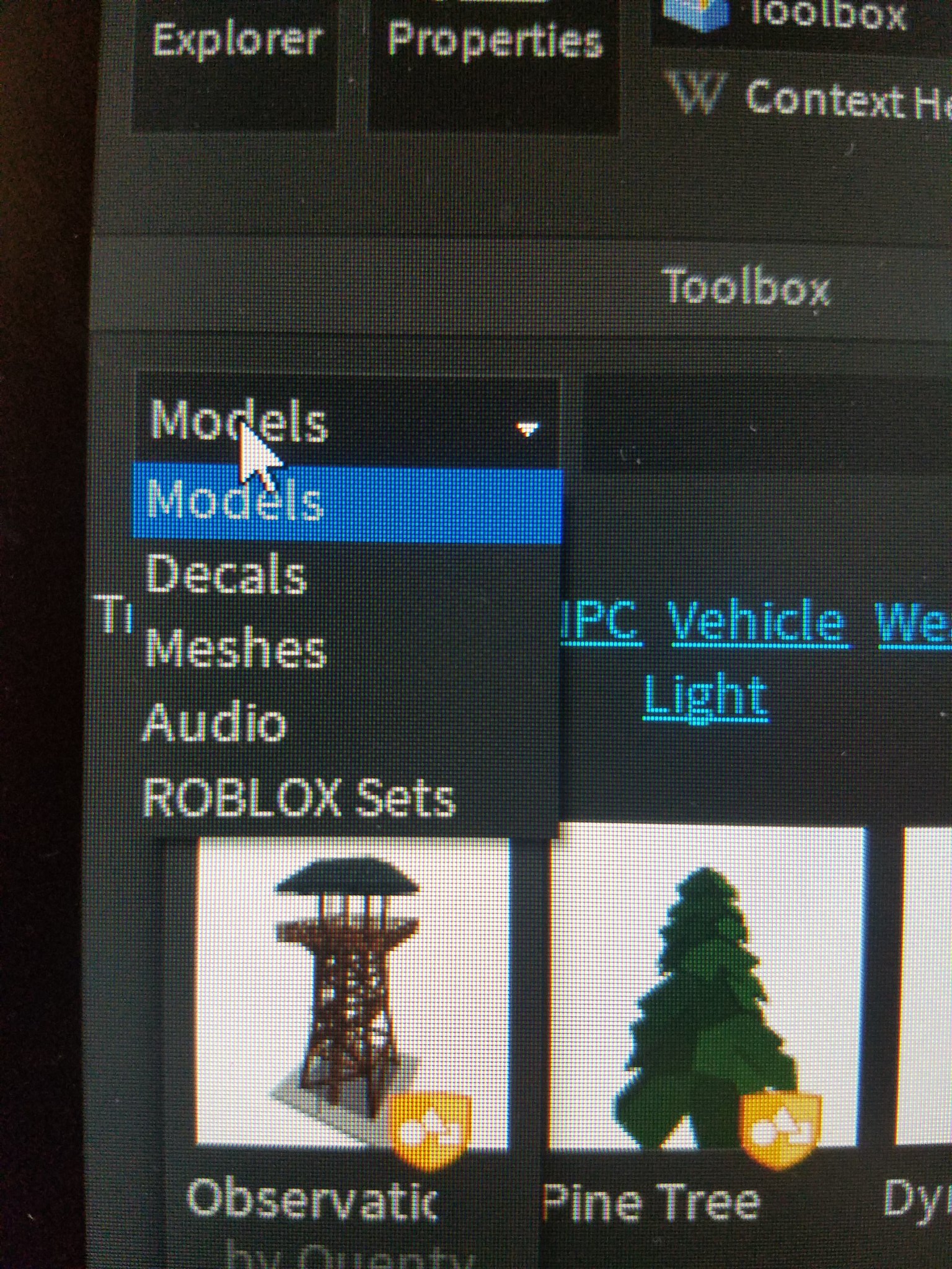 B I T B L M On Twitter Why Isn T Roblox Studio Showing The My - roblox toolbox models