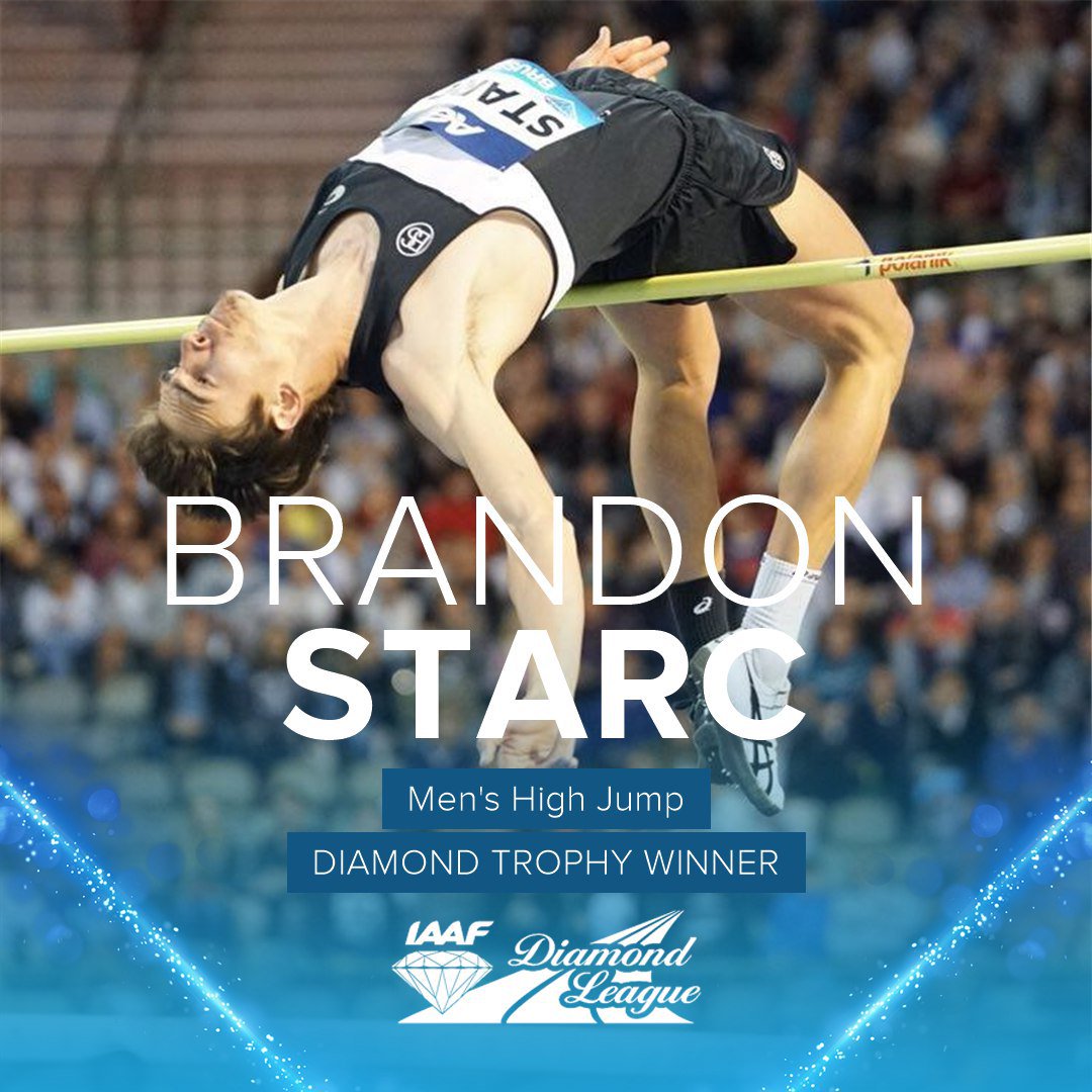 Wanda Diamond League It Just Gets Better And Better For Brandonstarc93 The Australian Emerges From A Tough Men S High Jump Battle As The New Diamondtrophy Winner Taking The Victory With