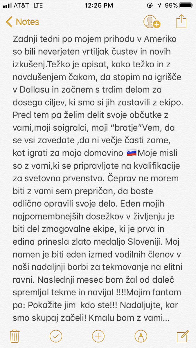 lukadoncic's tweet photo. ❤️🇸🇮 https://t.co/8FbbkZ65ht