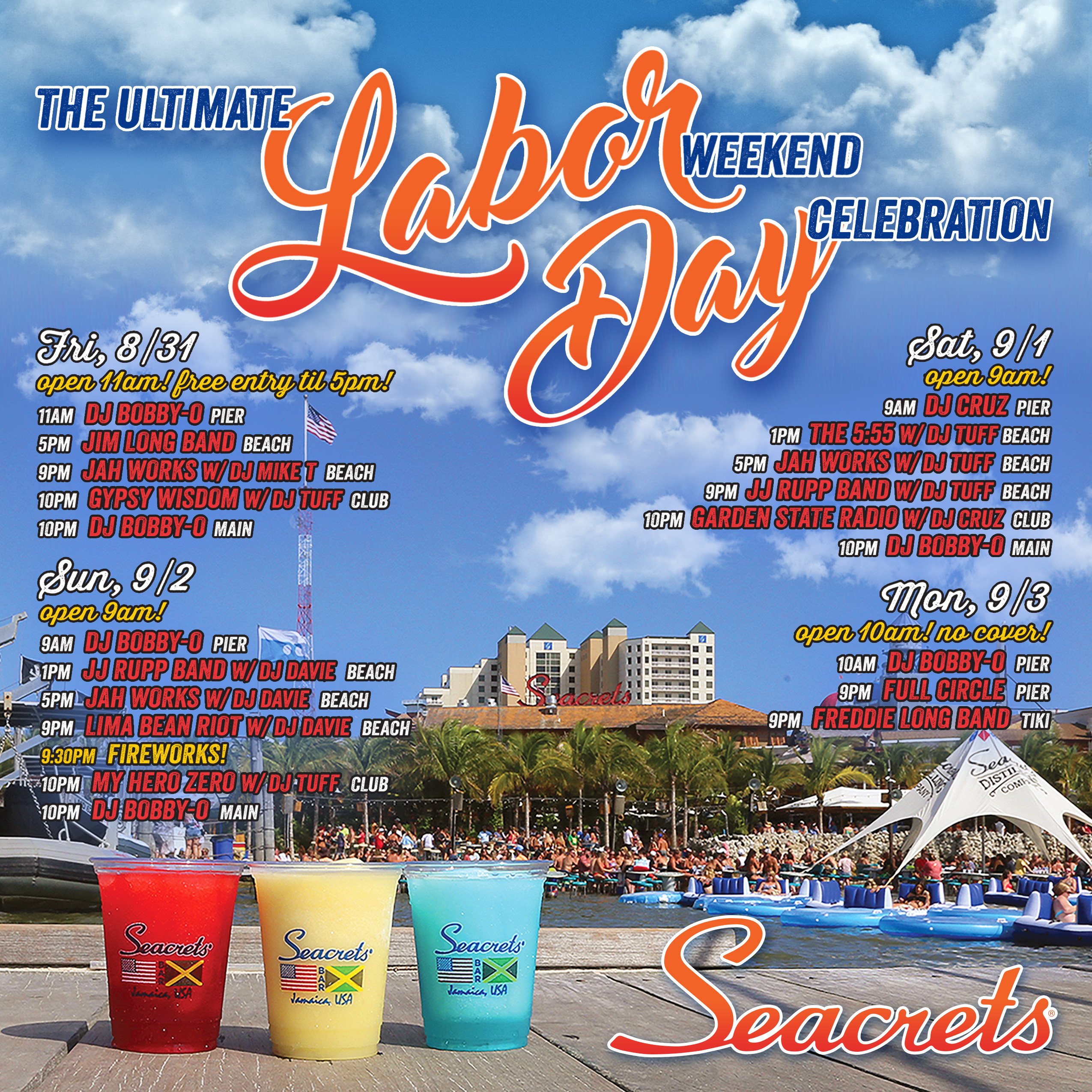 Seacrets® (SeacretsUSA) / Twitter