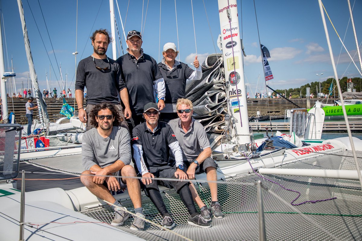 Toutes les photos, vidéos, news et classements du Trophée des Multicoques sont en ligne sur : tropheedesmulticoques.com/fr/ #Tropheedesmulticoques @vapillon 📷   Eloi Stichelbaut