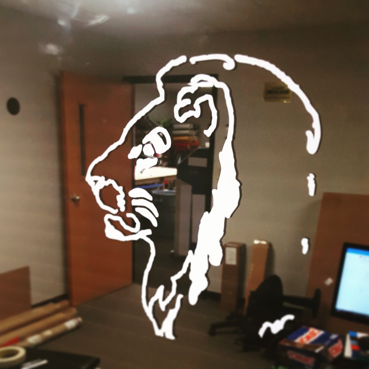 Image360WSSW's tweet photo. Attacking the rest of the work week like a lion!  Thankfully the long weekend is upon us.  If you are headed back to work next week and are wanting to add some pizzazz to your office space then look no further than wall/window graphics!  Make your office feel less like a office. https://t.co/su50rx9Ps6