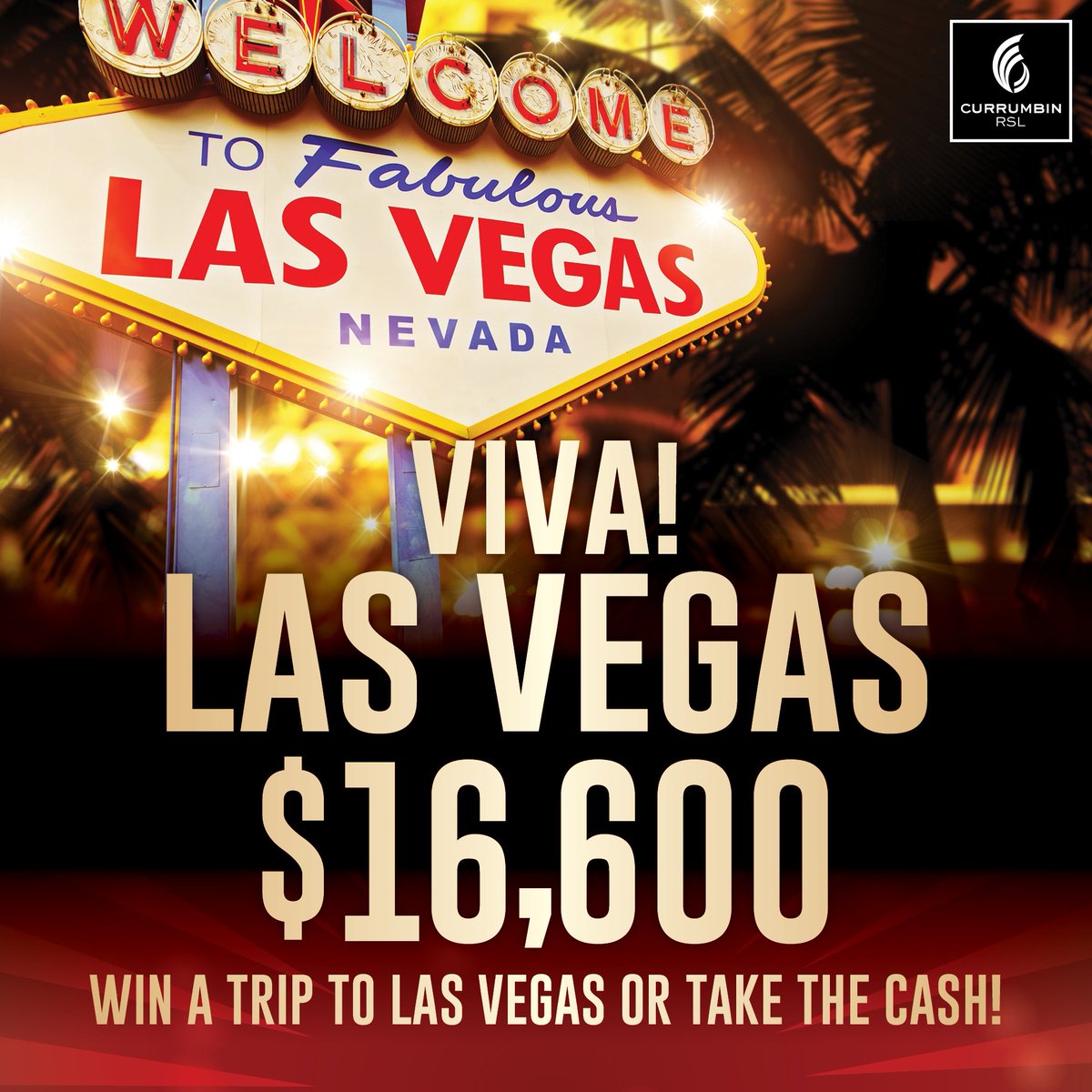 CurrumbinRSL's tweet photo. Spend $10 when you wine, dine or play at Currumbin RSL over the next month and you automatically go into the draw for a chance to win CASH or TRAVEL! If Vegas is on your bucket list this promotion is for you! Visit the website for more or see in Club for full terms and conditions https://t.co/FrDdmxROen