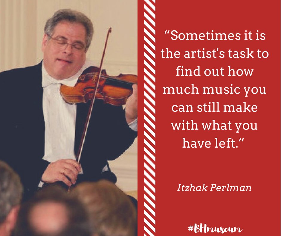 Happy birthday, Itzhak Perlman! 