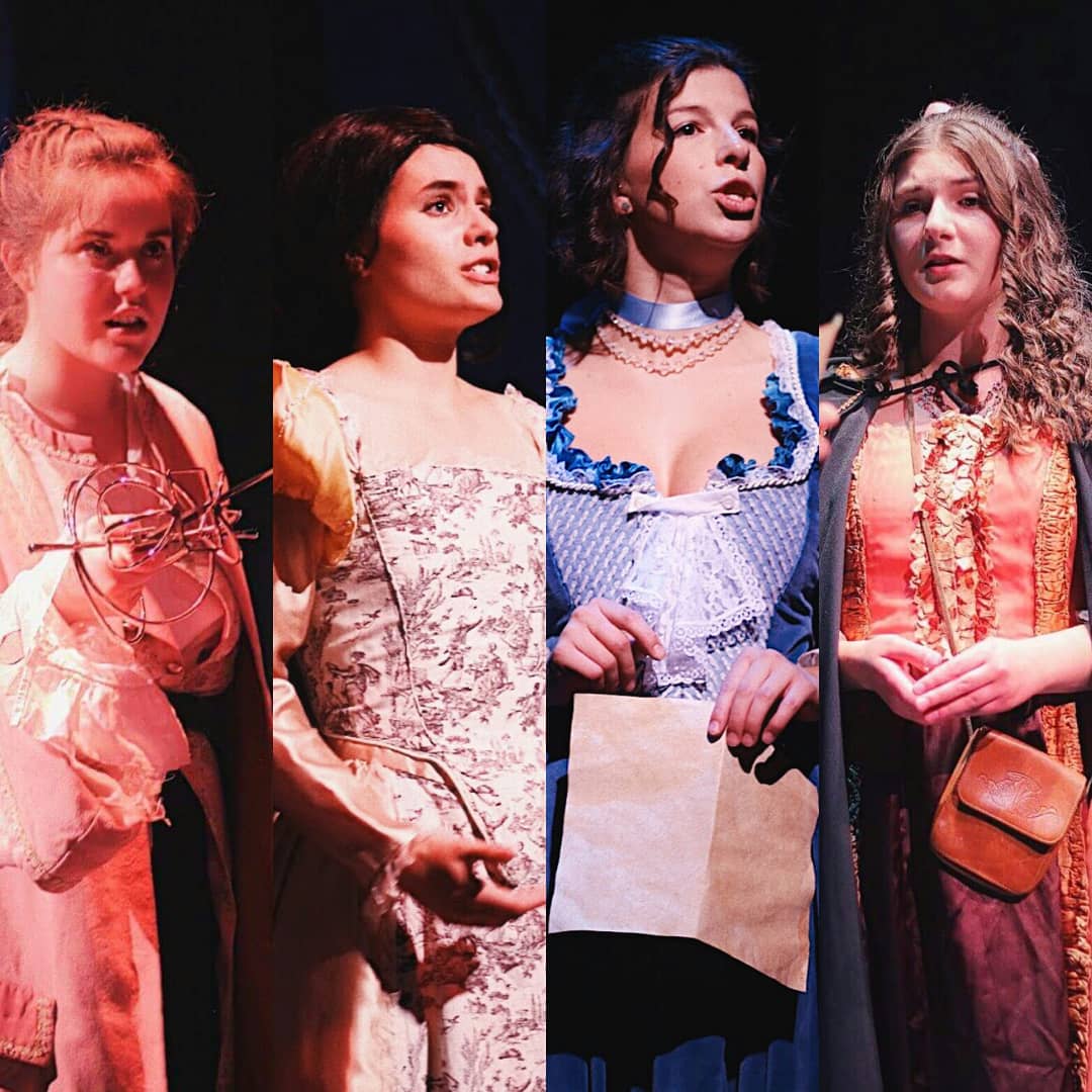 BlueElTheatre's tweet photo. We've been dark for a few days, but we're back onstage tonight. Come catch us at the Roxy Theatre at 7:45pm! #FoolsParadise #yyjfringe #yyjarts #yyjtheatre #yyjfringe2018 https://t.co/y3OISETdt2