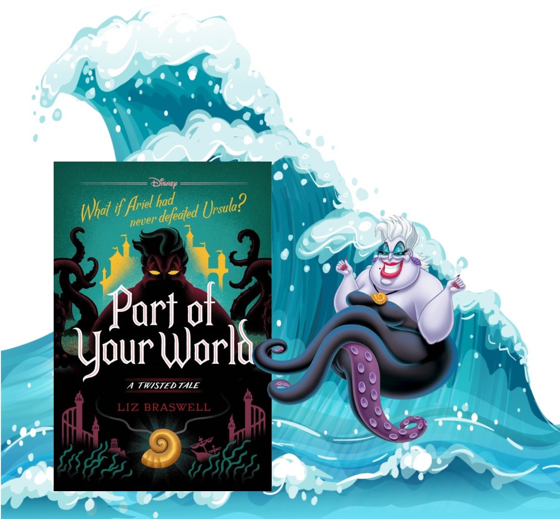 absolutelyfict's tweet photo. Ursula is coming! Be prepared to be a part of her world. Coming next Tuesday, Sept. 4, another Twisted Tale hits the shelves with the release of Liz Braswell's Part of Your World. See what happens when Ariel doesn't defeat Ursula!
#absolutelyfictionbooks #lizbraswell #shoplufkin https://t.co/qPbxI7BrjR