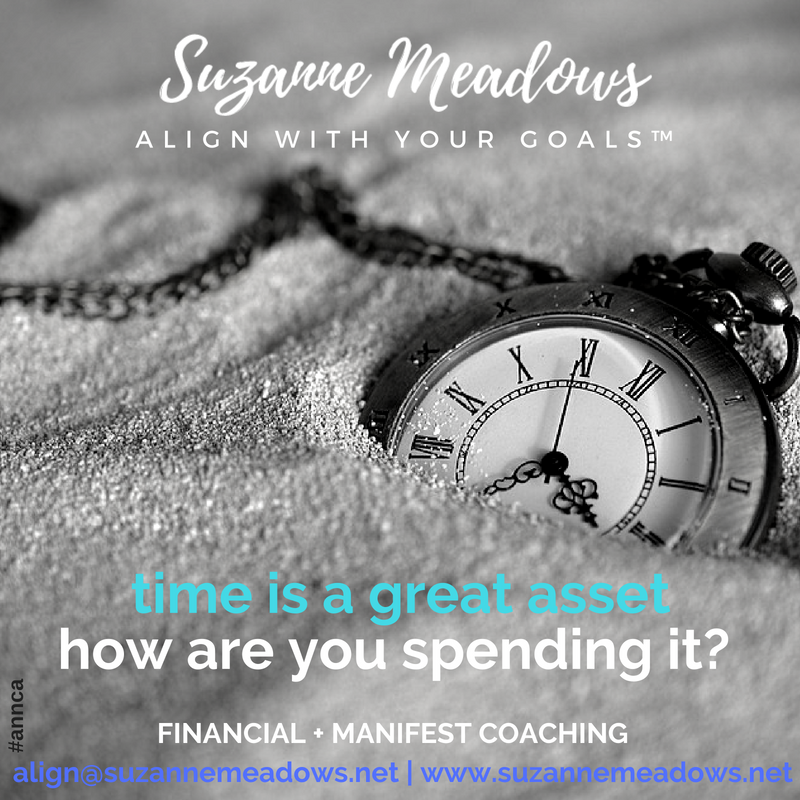 SuZanneMea's tweet photo. Time is one of your greatest assets- how are you spending it? Do so wisely!

#fiduciary #finances #brooklyn #financialcoach #theta #thetahealing #finances #moneycoach #FinancialFreedom #DreamTeam #manifest #inittogether #bestlife #Alchemy #rich #current #flow #align #alignment https://t.co/YGgd4Q5qBF