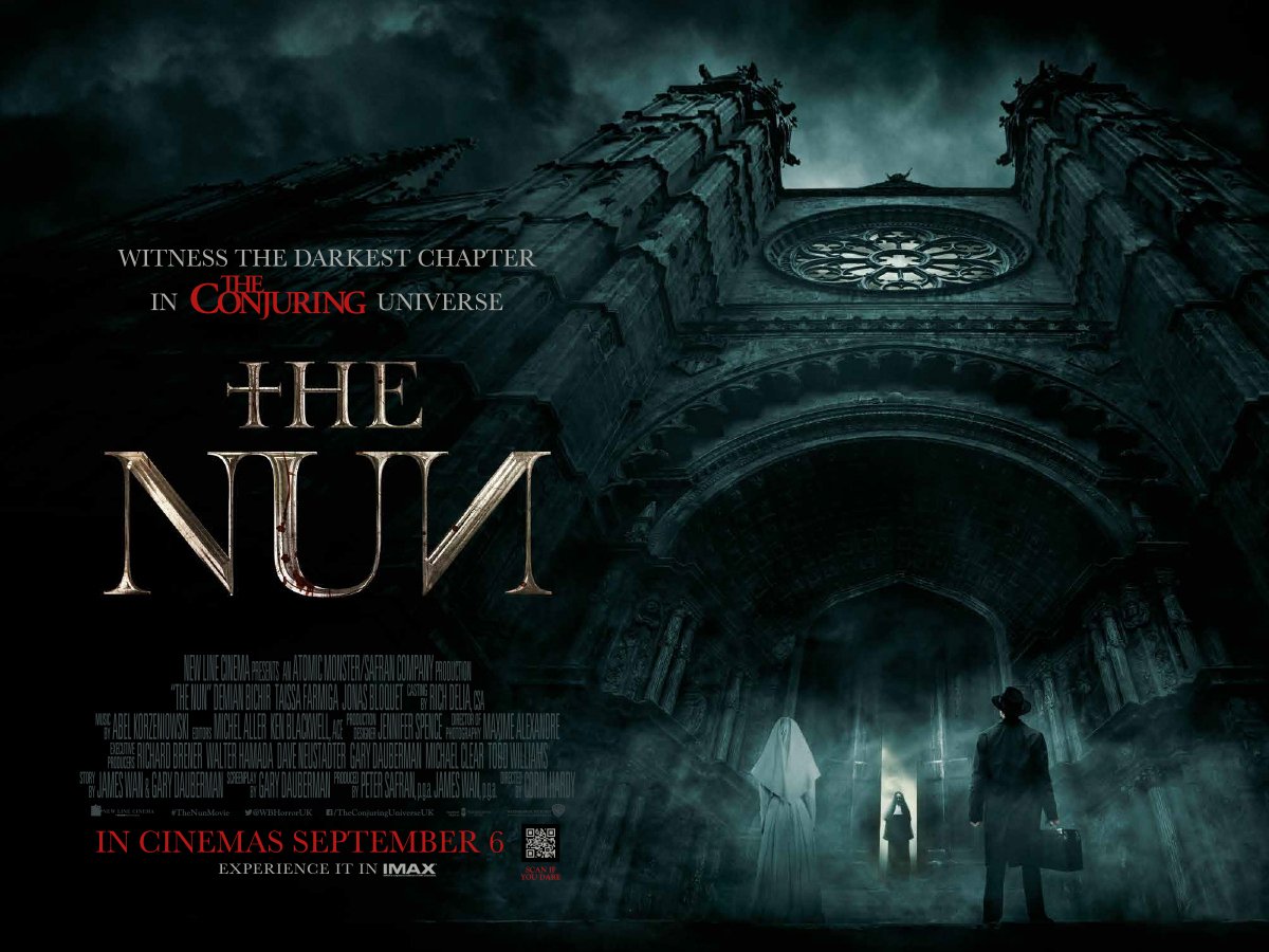 BlazingMinds's tweet photo. “After everything we've seen, there isn't much that rattles either of us anymore. But this one... this one still haunts me.” Lorraine Warren. The Conjuring 2, 2016. 

Win #TheNun Prize Pack with @BlazingMinds courtesy @WarnerBrosUK Ends 14 Sep 2018 https://t.co/Vn4lBxhPMi https://t.co/B96ckAuKGl