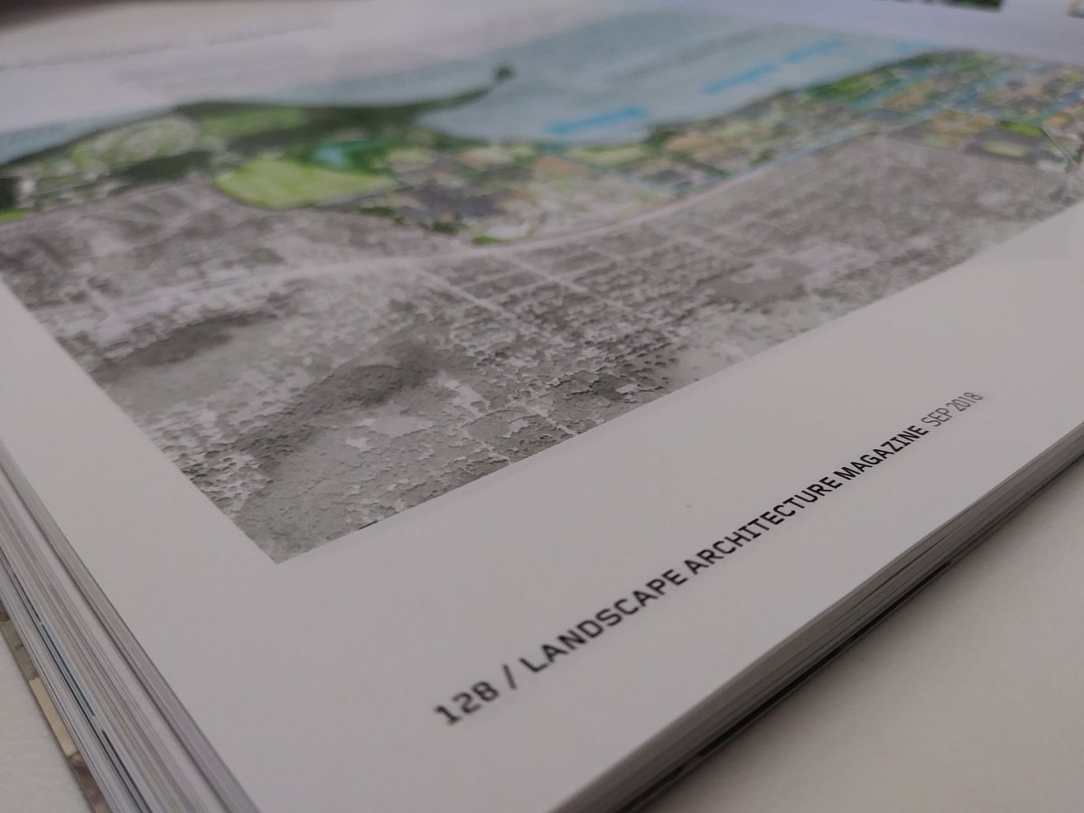 WIASLA's tweet photo. Extra! Extra! Check out @landarchmag p.128 to read about the @UWMadison #CampusMasterPlan , a 2018 @NationalASLA Honor Award recipient!!! // @UWMadisonPlan @UWMadison @SmithGroup @hoerrschaudt @KimleyHorn @AEITweets #ThisIsLandscapeArchitecture #LandscapeArchitecture #WIASLA2018 https://t.co/7ONMjf6BQY