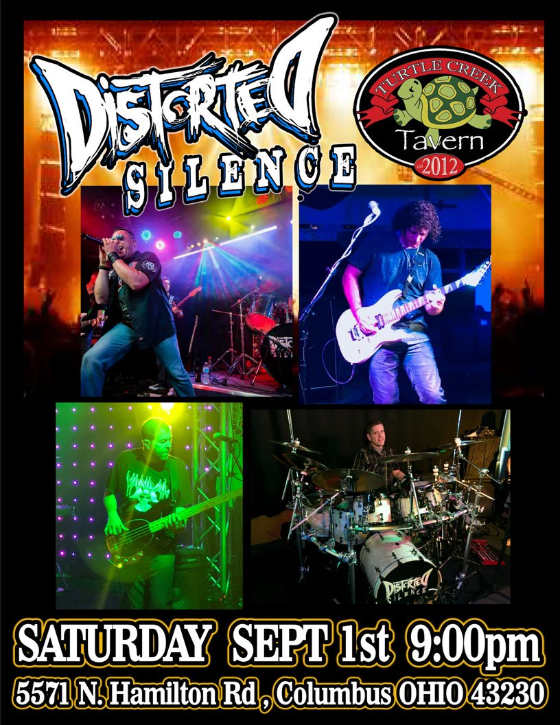 Saturday night Join #DistortedSilence at #TurtleCreekTavern