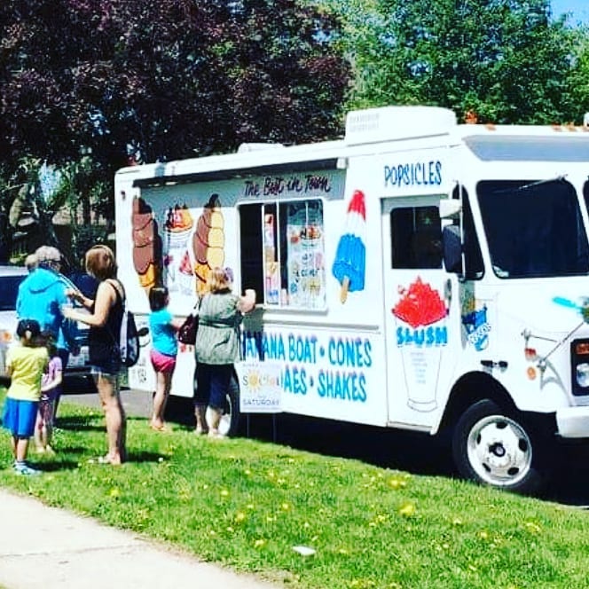 We are the talk of the town <3 #icecream #icecreamtruck #business #conference #corporateevents #events #gtasoftee