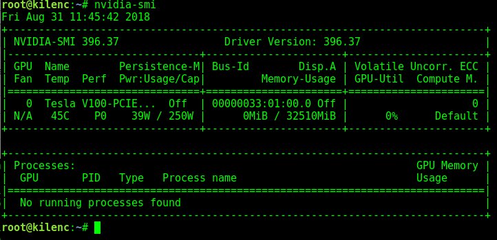 gabor_samu's tweet photo. And we're off to the floating point races! NVIDIA #Tesla #V100 installed and working in a #POWER9 developer system. Now to try out the new GPU autoconfiguration capability of #IBM Spectrum LSF https://t.co/Rg8iQ88PXW #OpenPOWERorg https://t.co/FRyDf4I6JR