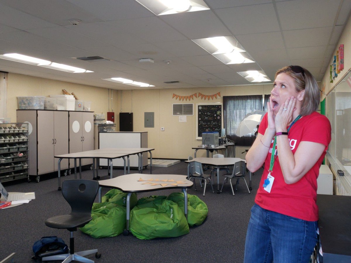 foreveralearner's tweet photo. Thrilled to planning inquiry-based, science PD for #TUSDthrives to support @TUSDSTEM for all students! Thanks for welcoming me to the @hickscanyontusd iLab @mrskathyokajima. #firstvisitor https://t.co/fliQWSGQce