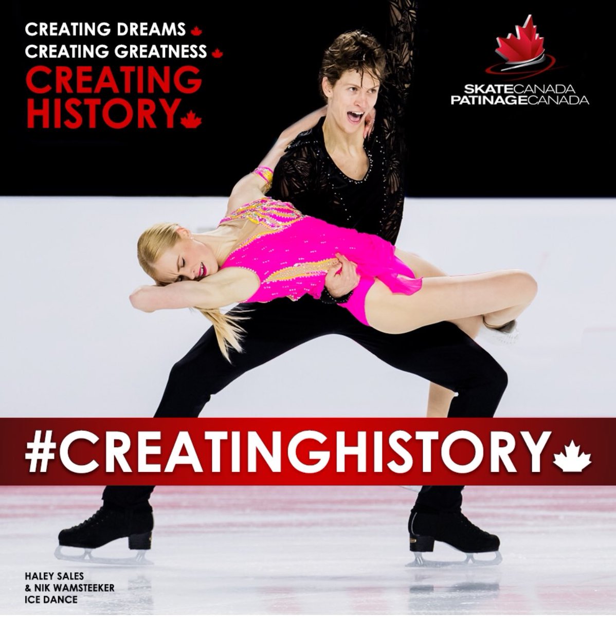 Creating Dreams, Creating Greatness, #CreatingHistory 🇨🇦❤️