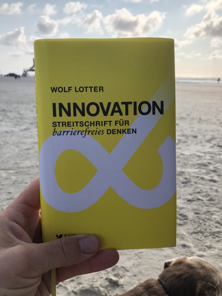 ChristofHorn's tweet photo. Es ist nie zu spät für ein gutes Buch: @wolflotter und seine glasklare Sicht auf Innovation und was sie verhindert. Kaufen, lesen, nochmals lesen - anfangen. https://t.co/dO148JBuMA