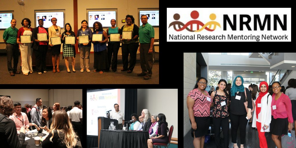 NIH's tweet photo. No matter where you are in your #biomedical #research career, @NRMNet #mentoring has something to offer! Explore their website for info on #MentorTraining, #grant writing workshops, #networking opportunities & more: https://t.co/PD70BegWFx #ThisIsNIH #ThisIsNIGMS https://t.co/XBUVWJFCkv