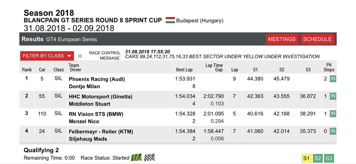 <a href="/StuMiddleton75/">Stuart Middleton</a> gets P2 for Race 2 on Sunday! @Will_Tregurtha starts P3 for Race 1 tomorrow! <a href="/HHC_Motorsport/">HHC Motorsport</a>