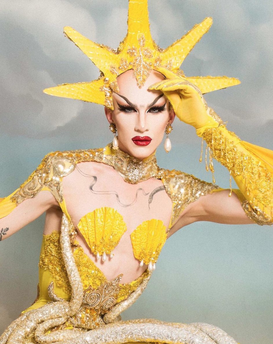 thefader's tweet photo. Opening Ceremony’s NYFW show will be in collaboration with Sasha Velour. https://t.co/mCV6D6AynJ https://t.co/1raIU7joLm