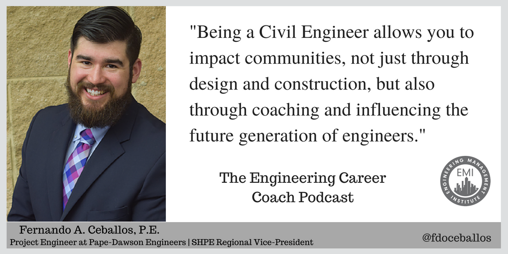 AnthonyJFasano's tweet photo. Have you missed our latest episode on The Engineering Career Coach Podcast about 5 Actions a Young Engineer Took to Realize Success? No worries, just click here to listen - https://t.co/BXOlKrkqbl #engineering #careeradvice #realizesuccess @fdoceballos https://t.co/CSfZHis5mi