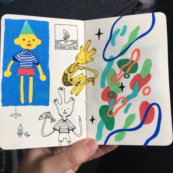 Hey sorry I've been silent on Twitter! My junior year in college just started ? here's some fresh doods 