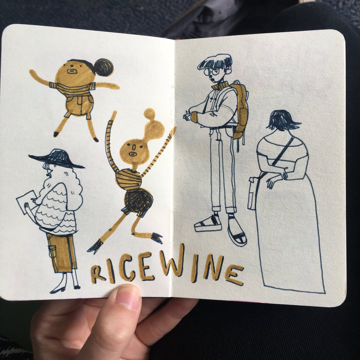 Hey sorry I've been silent on Twitter! My junior year in college just started ? here's some fresh doods
