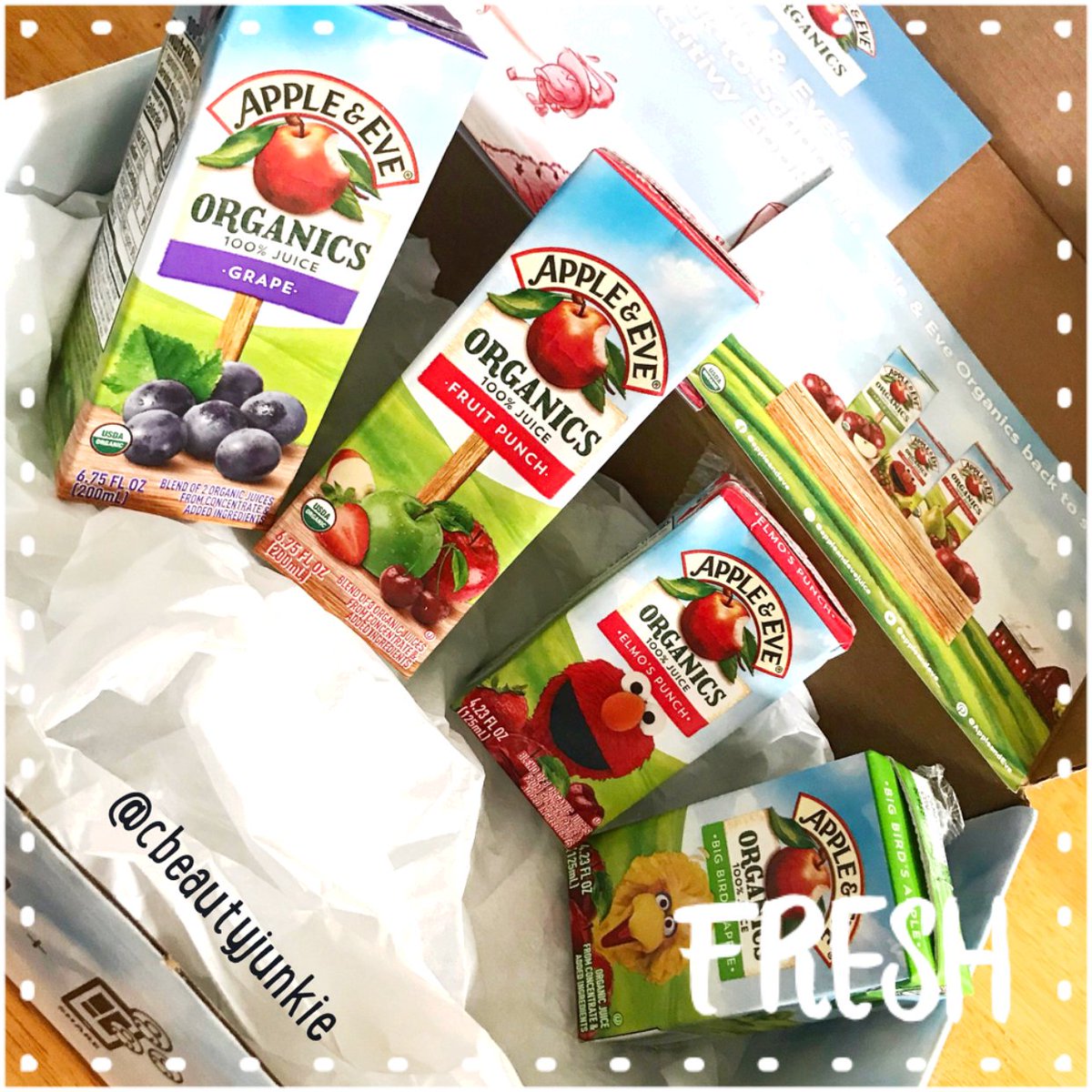 carliwilliams2's tweet photo. @AppleAndEveJuice @Influenster #AEOrganics #MakeTheOrganicChoice #contest #complimentary https://t.co/GO74qn3Vm3