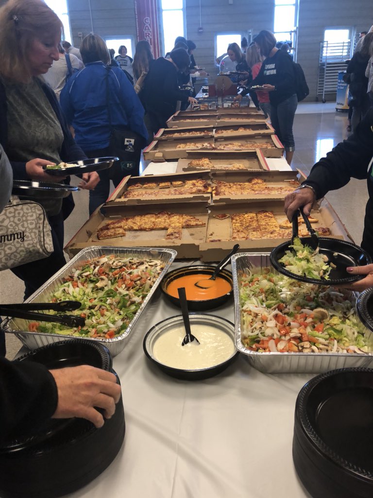 Tri_Conference's tweet photo. Thanks @jimanospizzeria, @jerseymikes, and @BWWings for sponsoring lunch at  #triconference18 https://t.co/noKIFin9Oi