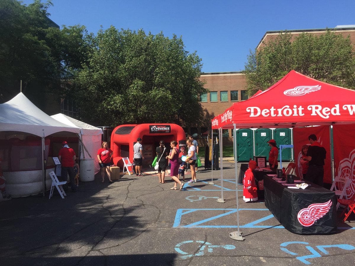 Detroit Red Wings On Twitter The Redwings Cocacola Experience Is Hanging Out All Week In The Kids Zone At Arts Beats And Eats In Royal Oak Come Say Hi And Play Some