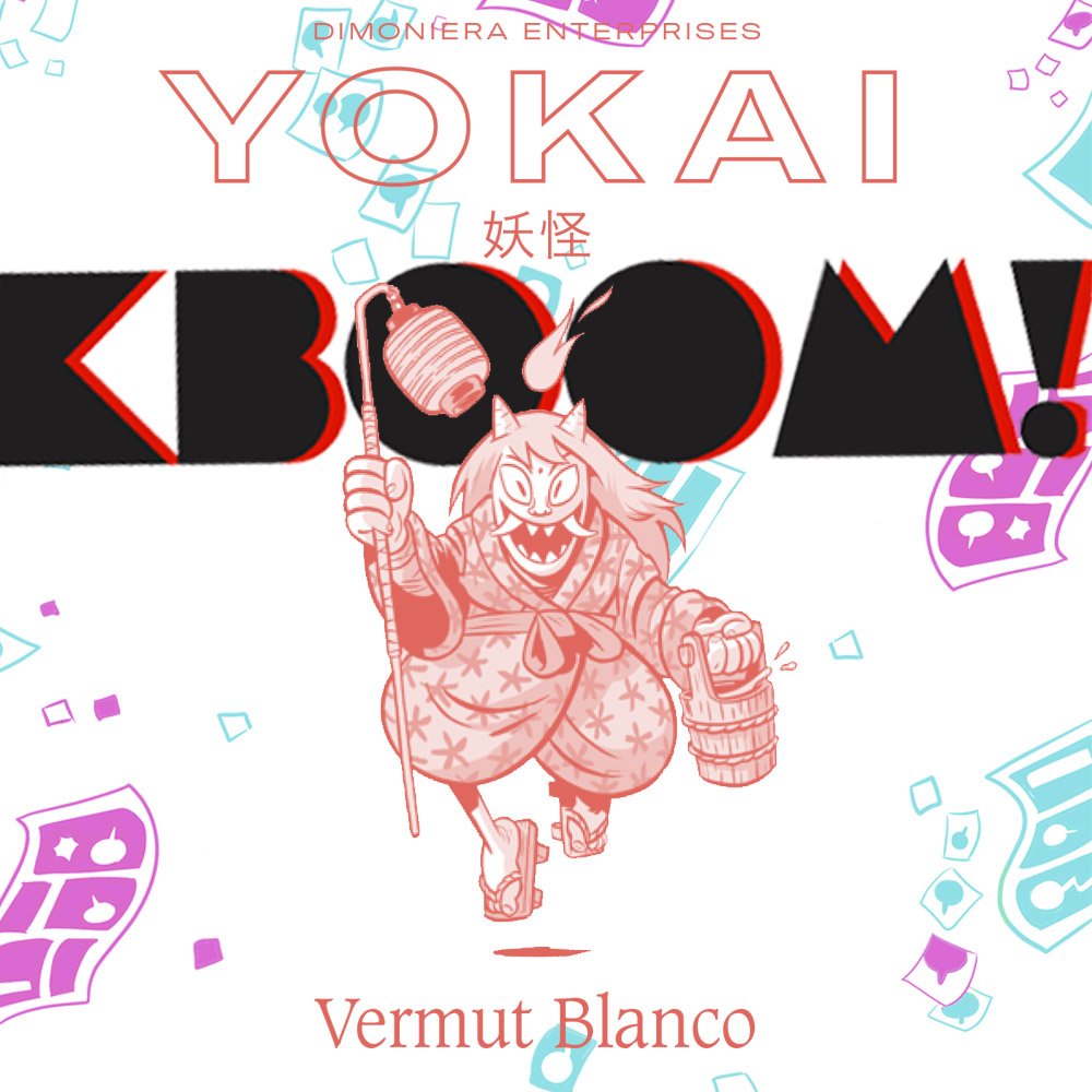 kboombcn's tweet photo. Con v de #viernes con v de #VERMUT !! @vDimoni es el vermut oficial del evento!! Y estrena su variedad BLANCA llamada #Yokai, ilustrada por uno de nuestros invitados @AlbertMonteys ;P Pedidlo en nuestra zona bar y ALUCINAD!! #vermutblanco #vermutnegro https://t.co/lnTsiEBPB6