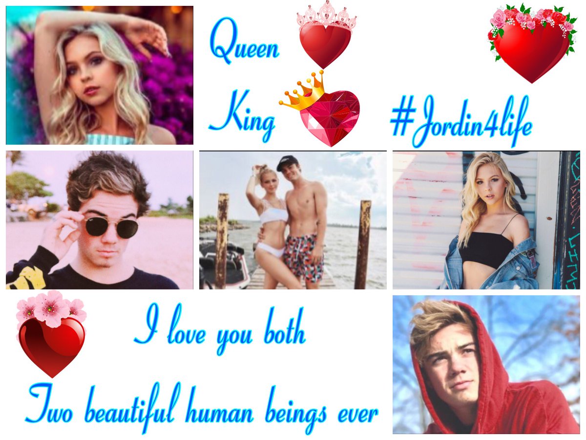 ChloeJones1998's tweet image. Love these 2, so I thought I’d make them a collage ❤️❤️ @JJJordynjones @JordanBeau I hope you both like this I will also post it on Instagram as well 💞💞