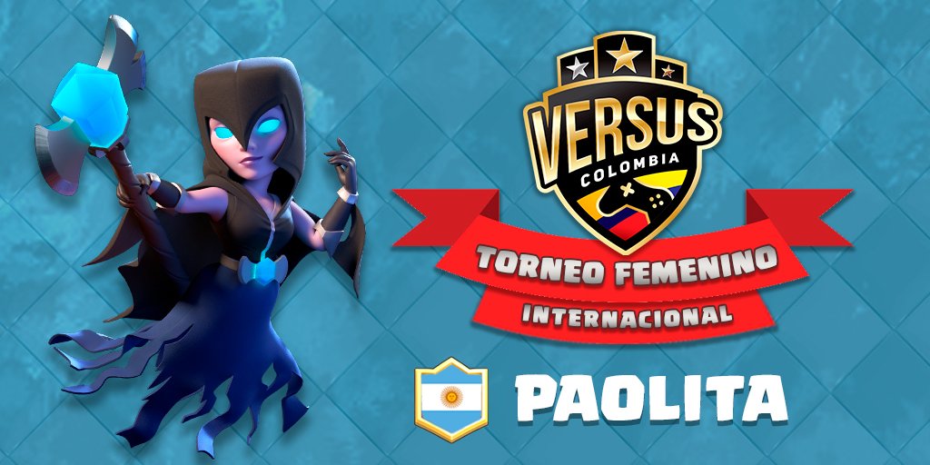 El 8 de septiembre inicia el Torneo Femenino Internacional de Clash Royale organizado por @vscolombiagamer y allí estaré compitiendo para quedarme con el primer puesto🏆
Todos a darle RT a esta imagen para que entremos a participar por dos tarjetas de 10 USD🤑
#VersusDeClasheras