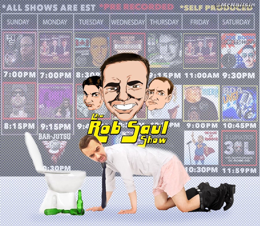 <a href="/GonzoPodcasts/">Gonzo Podcasts</a> <a href="/RobSaul/">Rob Saul</a> <a href="/RobSaulShow/">Rob Saul</a> <a href="/ArtieandAnthony/">Artie & Anthony</a> <a href="/MichaelSKrewina/">Mike Krewina</a> <a href="/willnoonan/">Will Noonan</a> <a href="/LandauDave/">Dave Landau</a> <a href="/BillSchulz/">Bill Schulz</a> <a href="/artiequitter/">Artie Lange</a>