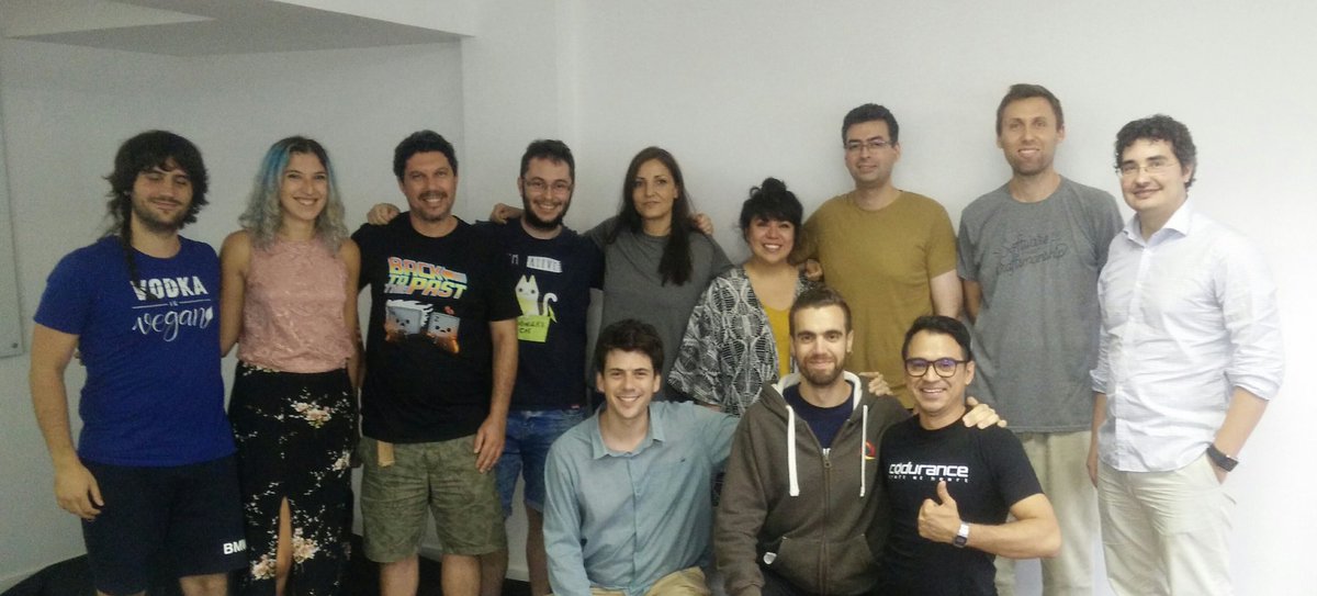 Honored to have been working with <a href="/cristina_verdi/">𝙲𝚛𝚒𝚜𝚝𝚒𝚗𝚊 𝚅𝚎𝚛𝚍𝚒</a> on her #apprenticeship at <a href="/codurance_ES/">Codurance Spain</a>. Now, another path begins for everyone involved. Thanks for the great moments, learning, and fun together.