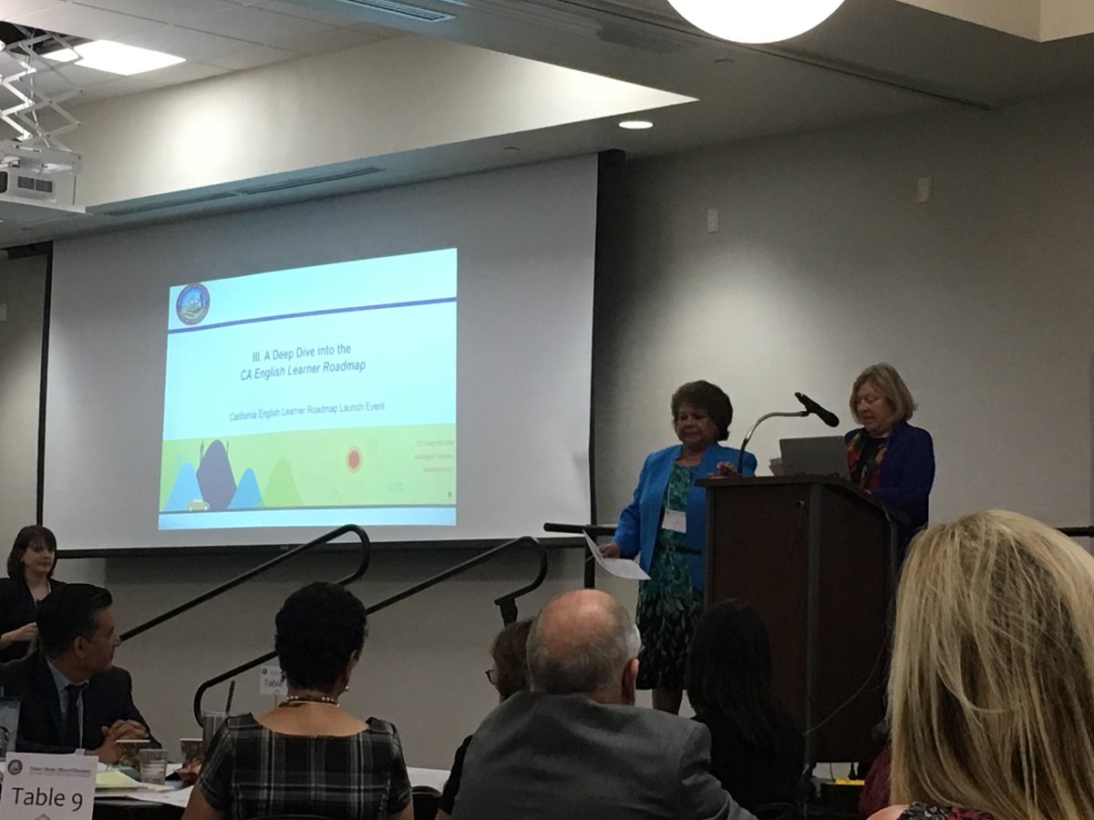GuidingOutcomes's tweet photo. Diving into the English Learner Roadmap State Policy with Dr. Laurie Olsen and Elena Fajardo and feeling excited for our #CA #VISION #ELRoadmap #TheCaliforniaWay #FourPrinciples https://t.co/3FlVlltxCH