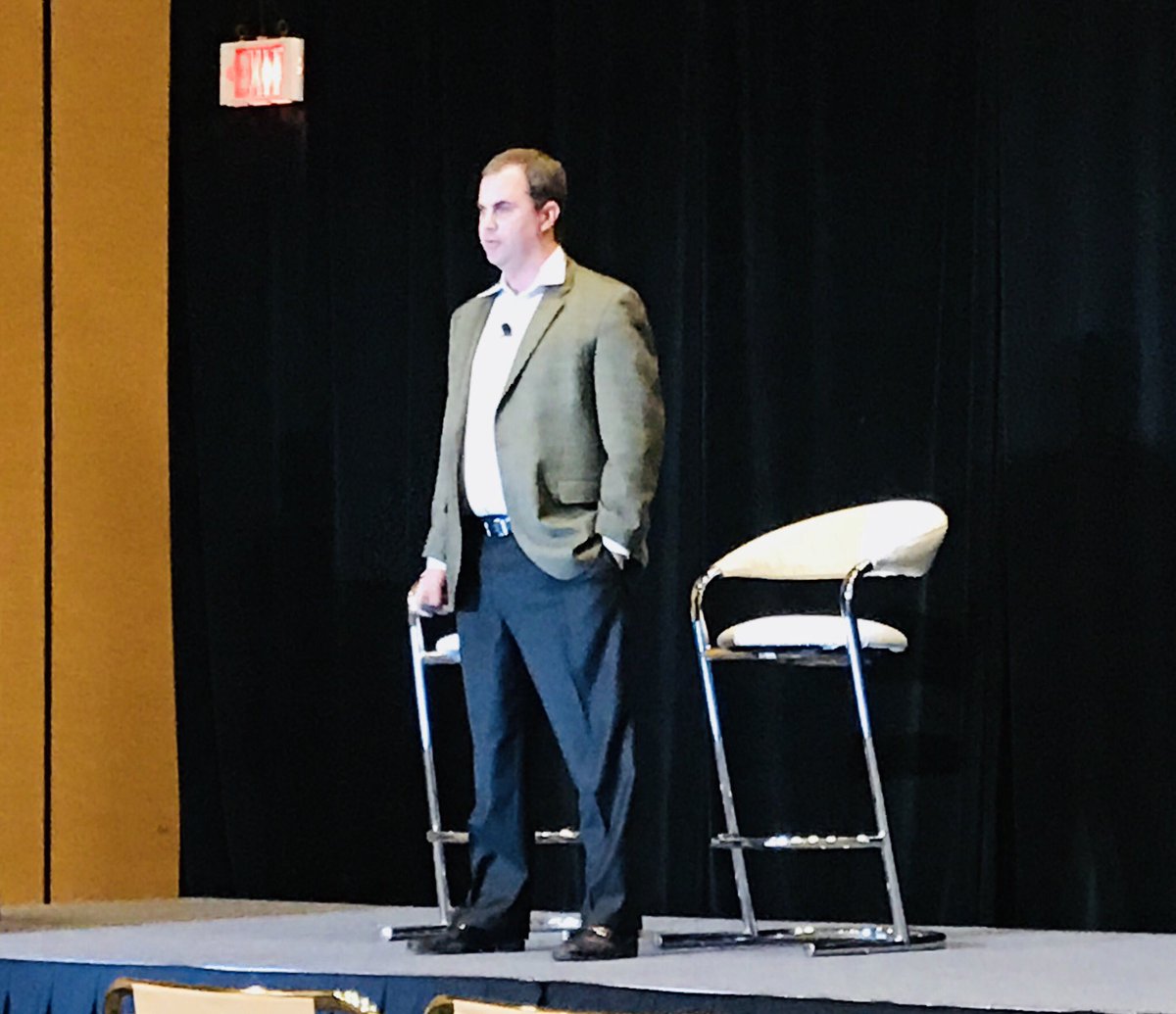 solomanb's tweet photo. Outstanding job @MartinSnyder from @IQVIA_global (largest CRO in the world) at #BoxWorks18 presenting on transforming clinical processes with #BOX to make them more efficient. https://t.co/nJX9Rb0jkY