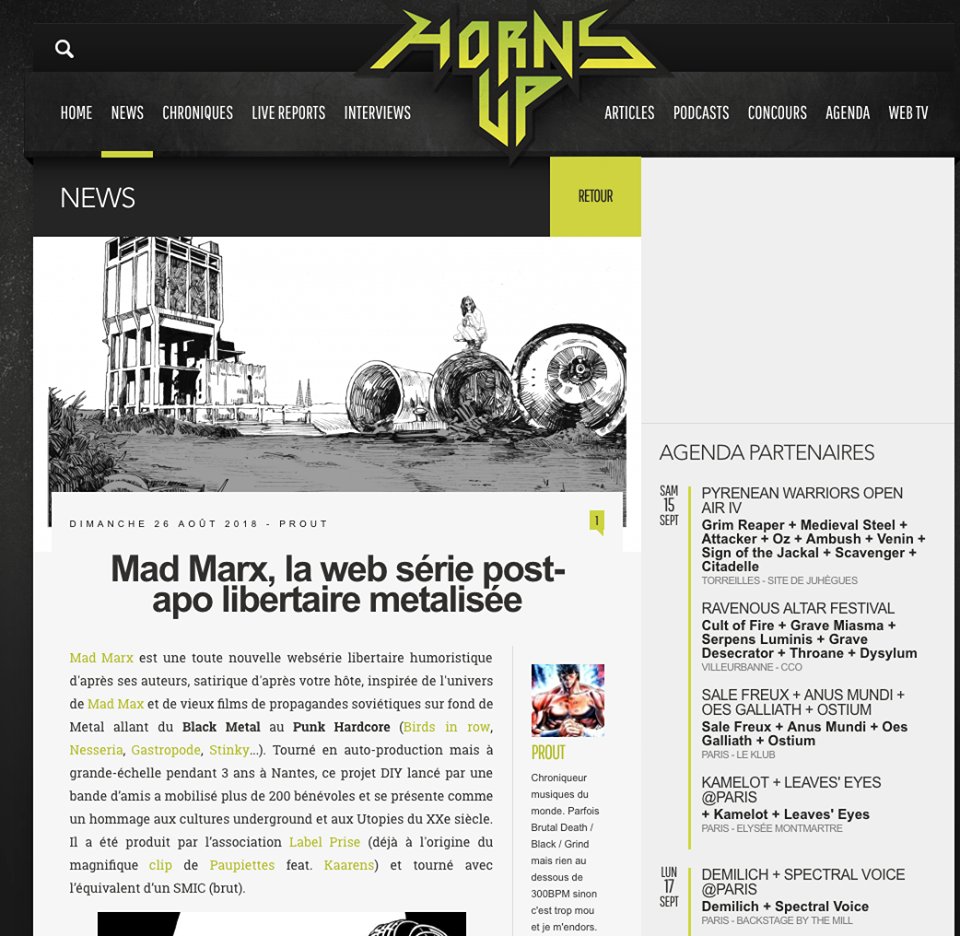 MadMarxLBP's tweet photo. Un grand merci @HornsupFR, @Scholomance_Web, Courant Anarchostalinien et à Francisco d'avoir parlé de nous !  #Métal #Shitpost #Troll 

@HornsupFR: https://t.co/EiZt5BJnXr

@Scholomance_Web: https://t.co/1PgeYsfMF6

Les chroniques de Francisco: https://t.co/e23SoEz7mj https://t.co/fBNsTv8AnQ