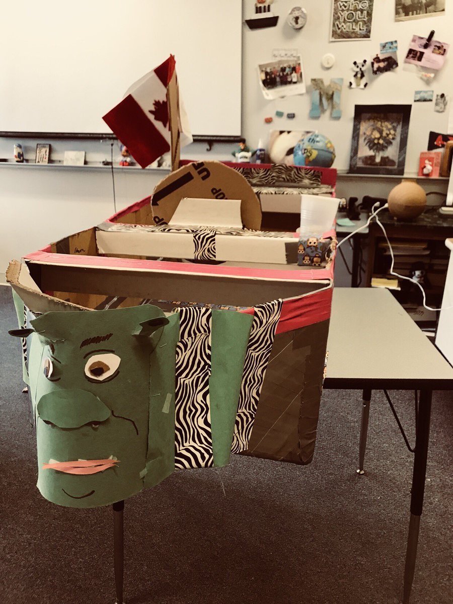 lorijmorse's tweet photo. Building cardboard boats for our Prodigy Regatta. #prodigyrocks #vted #stem #crossettbrook https://t.co/NVSAiJ4IAb