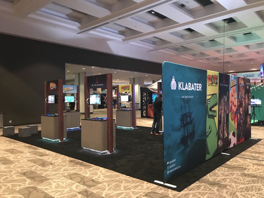 Polish games are all set and waiting for #PAXWest2018 guests! Come play our games! <a href="/IGPolska/">Indie Games Polska</a> <a href="/11bitstudios/">11 bit studios | NEW GAME REVEALED</a> <a href="/Klabater/">Klabater</a> #gamedev #indiedev
