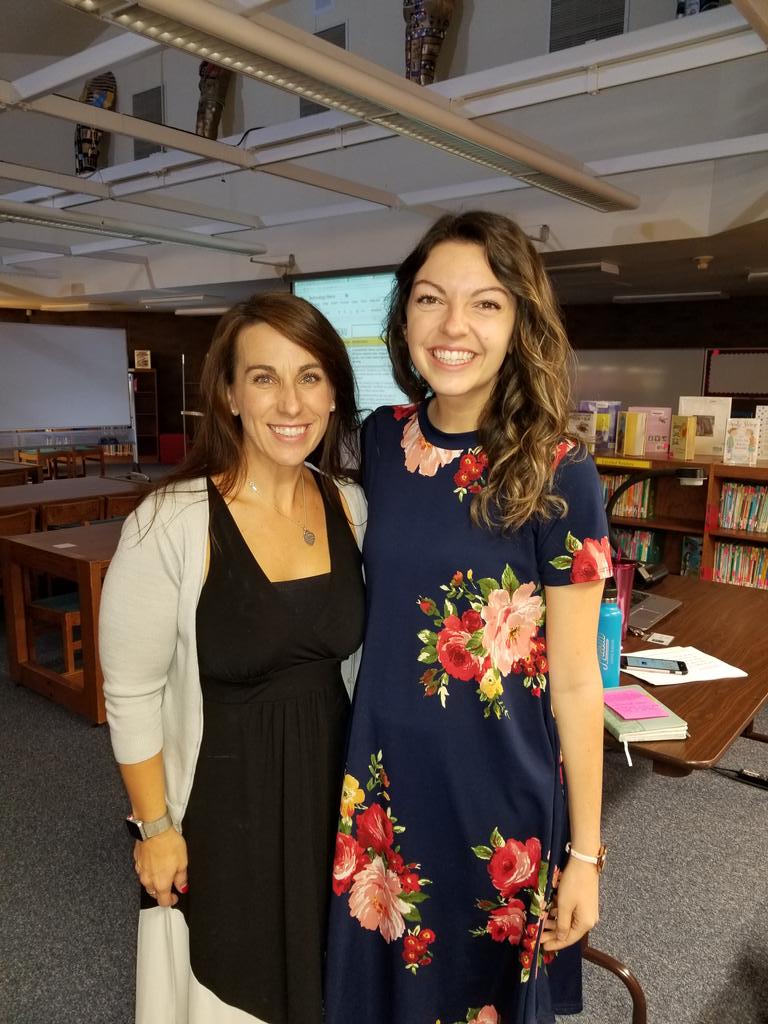 MarkesLara's tweet photo. Janine and Janet making an #impact at DeGrazia. @TeamTech78 #transformmusd #transformDE https://t.co/c5t8A1bs4Z