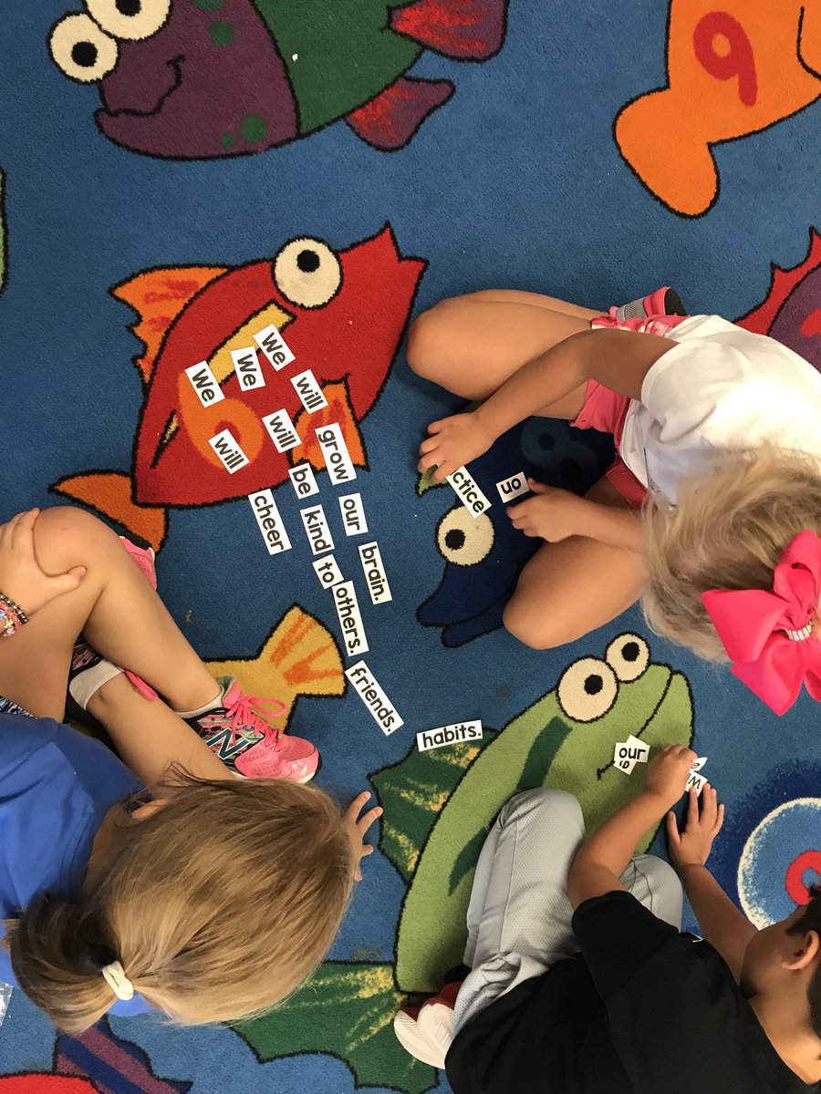 CGesenhuesWES's tweet photo. We will grow our brain! We will be kind to others! We will practice the habits! We will cheer on our friends! #classmission #wesleaders #missionstatementshuffle @FTWoodfillES @TheLeaderinMe https://t.co/1nBzos96To